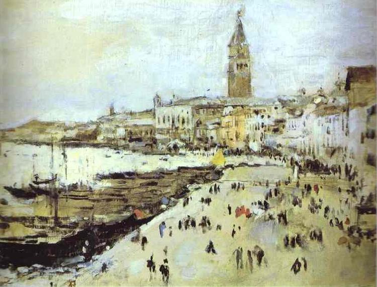 Valentin Serov Seaside in Venice. Study china oil painting image